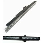 Cat 4 19" 1U RJ11 24 Port  PATCH PANEL, 1x Telco 50 Male/6P2C/USOC