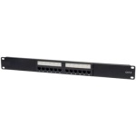 Cat 6 Rack Mountable  RJ45/110 Type Patch Panel, 12 port