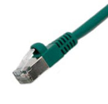 05BH-75-A-GNGN CAT5E SHIELDED RJ45 PATCH CABLE, 75 FT, Green - Image 1