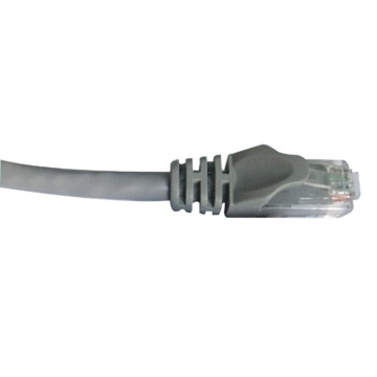 CAT5E Molded / Snagfree RJ45 PATCH CABLE, 2 FT, Gray