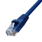 CAT6 SNAGLESS MOLDED RJ45 PATCH CABLE, 7 FT, Blue