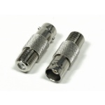 BNC Female to F Connector Female