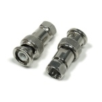 BNC Male to F Connector Male