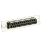 DB-25 Solder CONNECTOR, FEMALE