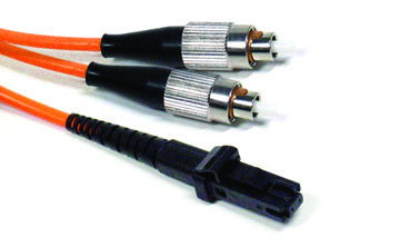 800-DFC-MTRJ-M-5M DUPLEX MULTI-MODE FC TO MTRJ FIBER, PVC, 5 METER - Image 1