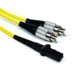 DUPLEX SINGLE MODE FC TO MTRJ CABLE, PVC, 3 METER