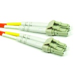 DUPLEX MULTI-MODE LC TO LC FIBER, PVC, 10 METER