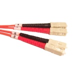 DUPLEX MULTI-MODE SC TO SC CABLE, PVC, 10 METER
