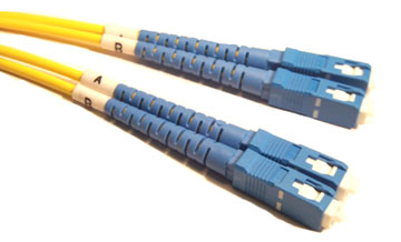 800-DSC-DSC-S-10M DUPLEX SINGLE-MODE SC TO SC CABLE, PVC, 10 METER - Image 1