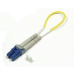 Single Mode LC Fiber Optic Loop Back Cable, 3 inch cable