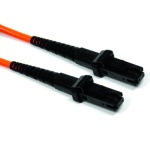 DUPLEX MULTI-MODE MTRJ TO MTRJ FIBER, PVC, 2 METER
