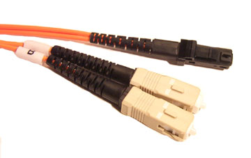 800-MTRJ-SC-M-15M DUPLEX MULTI-MODE MTRJ TO SC FIBER, PVC, 15 METER - Image 1