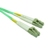 50/125 10G DUPLEX MULTI-MODE LC TO LC FIBER, PVC, 10 METER