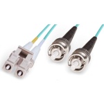 50/125 10G DUPLEX MULTI-MODE LC TO ST FIBER, PVC, 15 METER