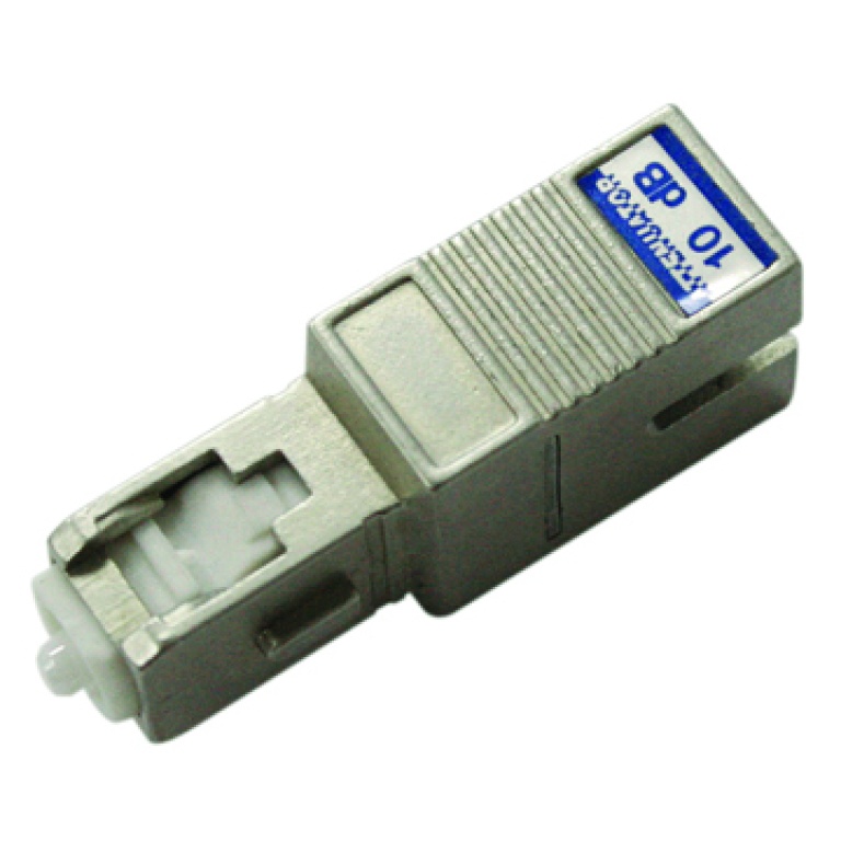 SC Fiber Single Mode Attenuator, Male to Female, 20dB