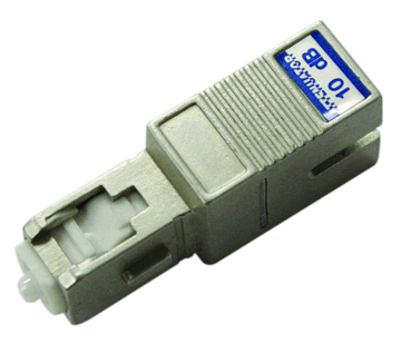 870-SC-MF-S-20 SC Fiber Single Mode Attenuator, Male to Female, 20dB - Image 1