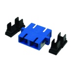 Duplex Single Mode SC to SC Bulkhead Coupling