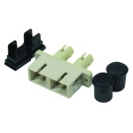 Duplex Multi-Mode SC to SC Bulkhead Coupling
