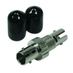 Simplex Single Mode ST to ST Bulkhead Coupling