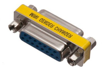 A01-15-FF DB-15 Female to Female Gender Changer - Image 1