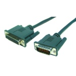 RS-232 Cable, DCE, 10 feet, High Density DB60M to DB-25F