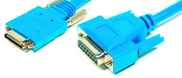 C20-SS-X21FC X.21 Cable, DCE, 10 feet, High Density 26M to DB-15F - Image 1