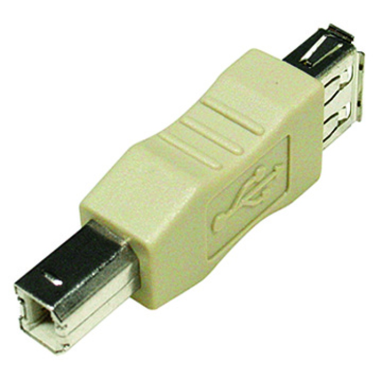 USB Type A Female to Type B Male Adapter