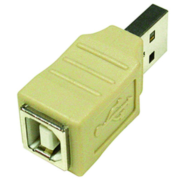 USB Type A Male to Type B Female Adapter