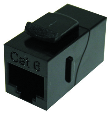 Cat 6 RJ45 Sanp-In Type Unshielded Coupler.