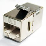 Cat 6A RJ45 Sanp-In Type Shielded Coupler